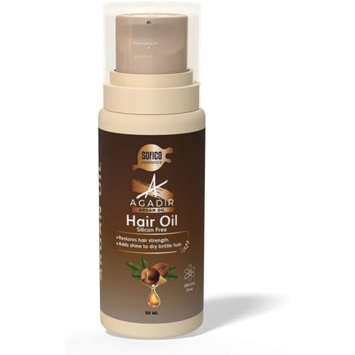 Sofico Cosmetics Agadir Hair Oil with Argan Oil 50 ml - Image 1
